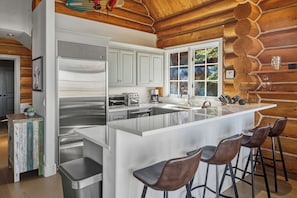 Coffee/tea maker, fridge, microwave, oven - Sunlit Snow | Steps to Skiing & Dining in Mountain Village (Mountain Village)