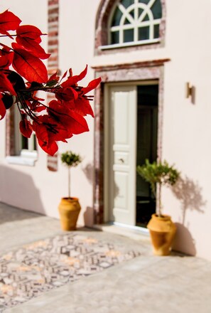 Majoituspaikan julkisivu