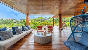 Terrace/patio - Beautiful 6-suite house in Praia do Forte (Mata de São João)