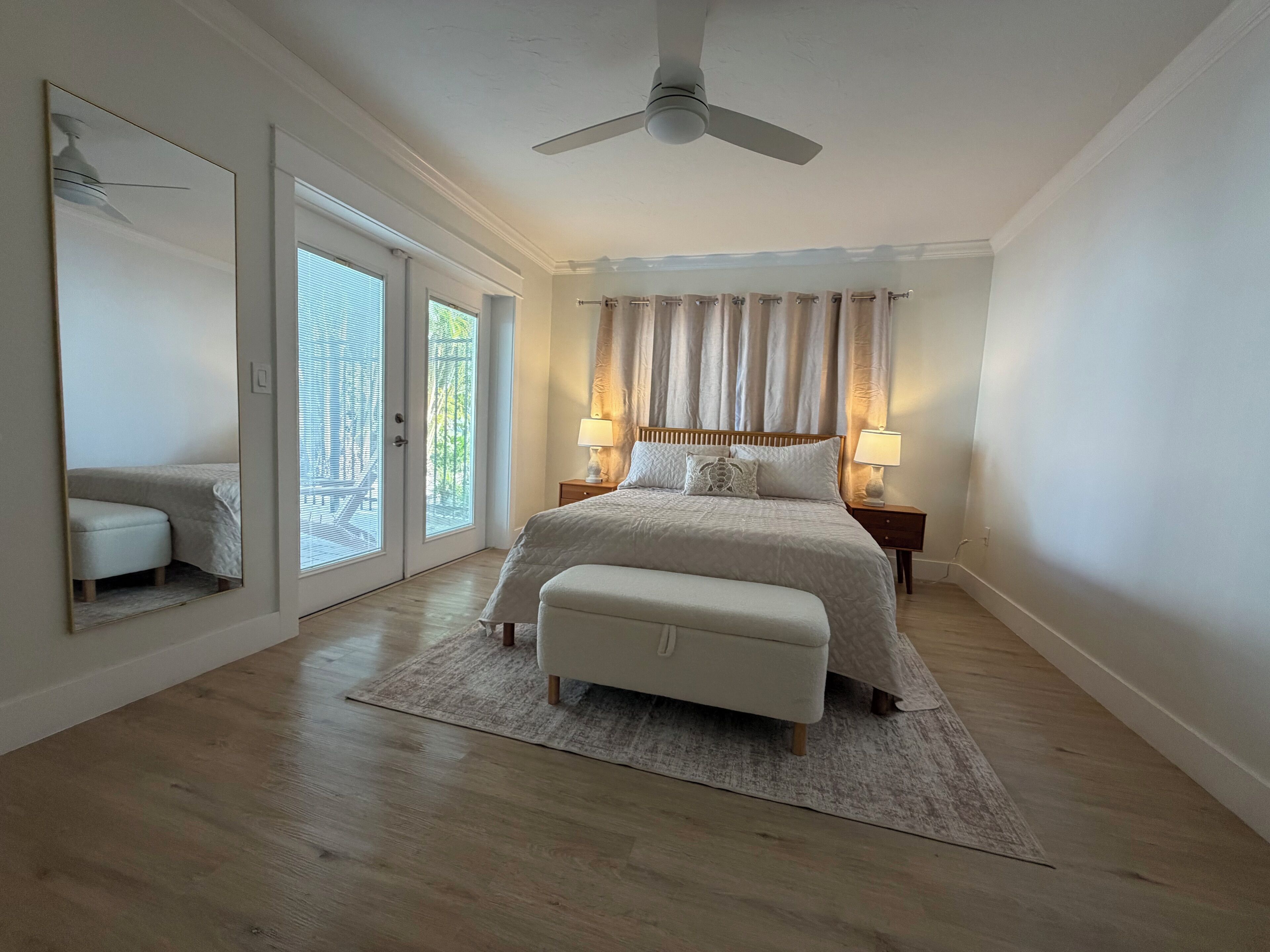 4 soverom, strykejern/-brett, wi-fi og sengetøy