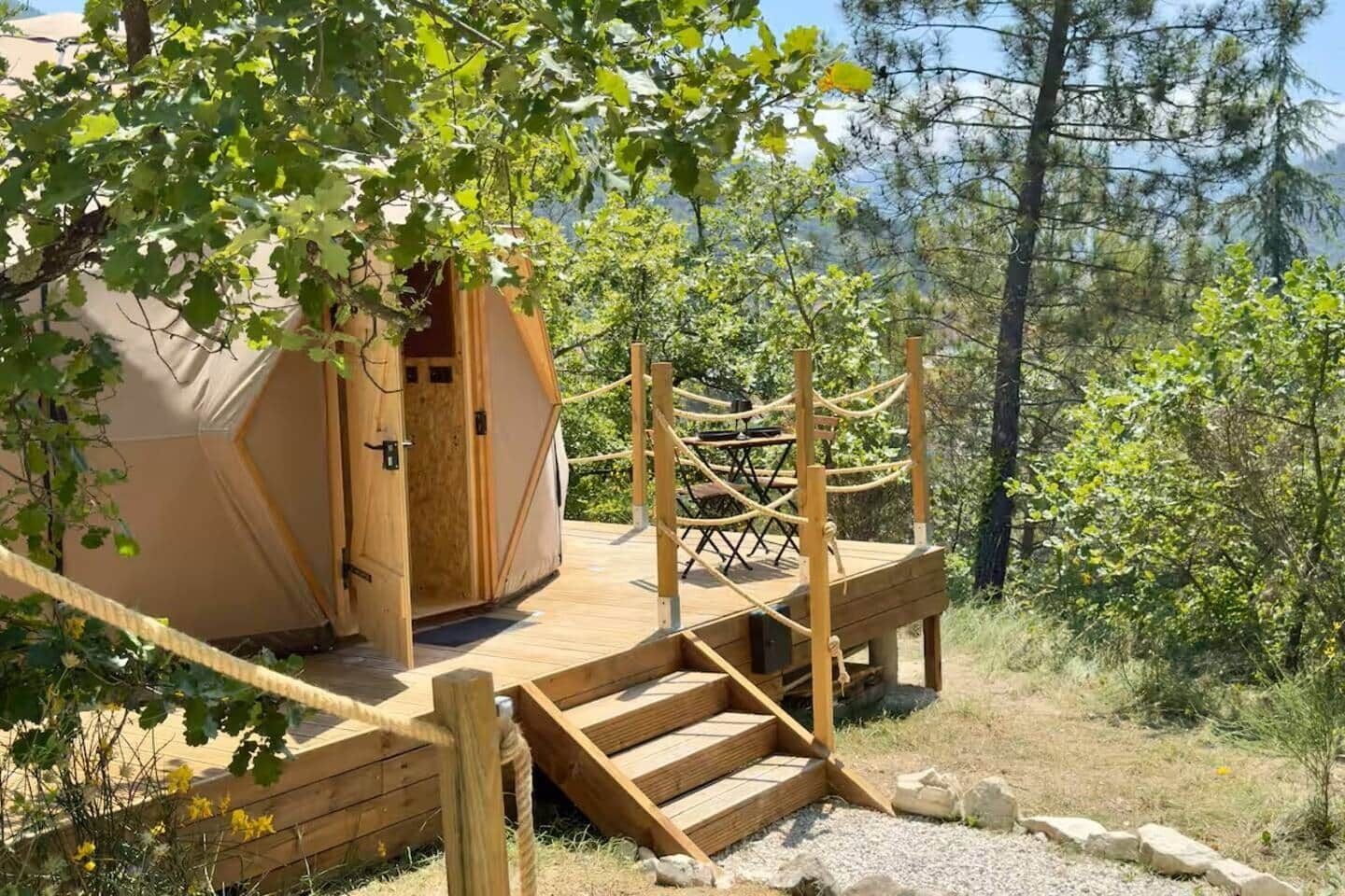 Overnattingsstedets uteområder