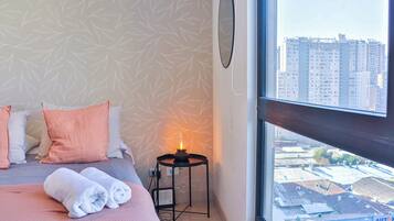 1 sovrum, strykjärn/strykbräda, wi-fi och sängkläder