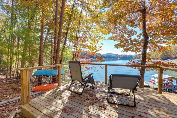 Property grounds - Near Nottely Lake: Serene Couple's Retreat w/ Deck (Blairsville)