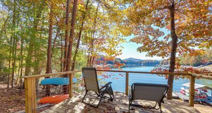 Near Nottely Lake: Serene Couple's Retreat w/ Deck