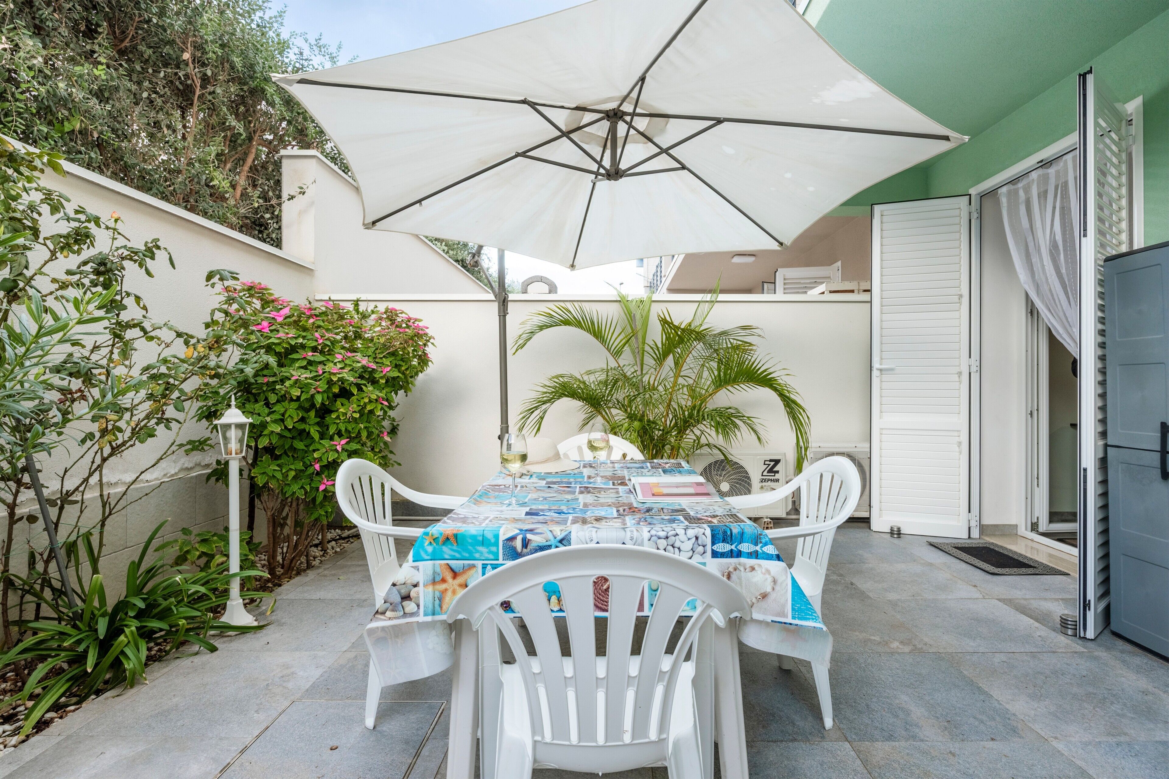 Udendørs spisemuligheder