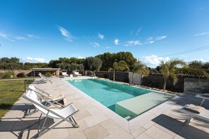 Pool - Sea-view villa with private pool and Mediterranean garden in Monopoli (Monopoli)