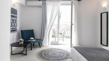 Dubbelrum | Minibar, värdeförvaringsskåp på rummet, gratis wi-fi och sängkläder