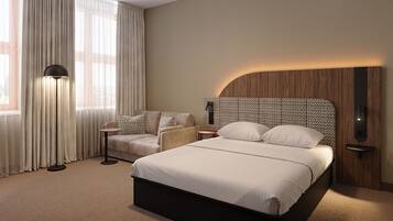 Desk, laptop workspace, free WiFi