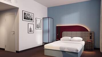 Escritorio, espacio para trabajar con laptop y wifi gratis