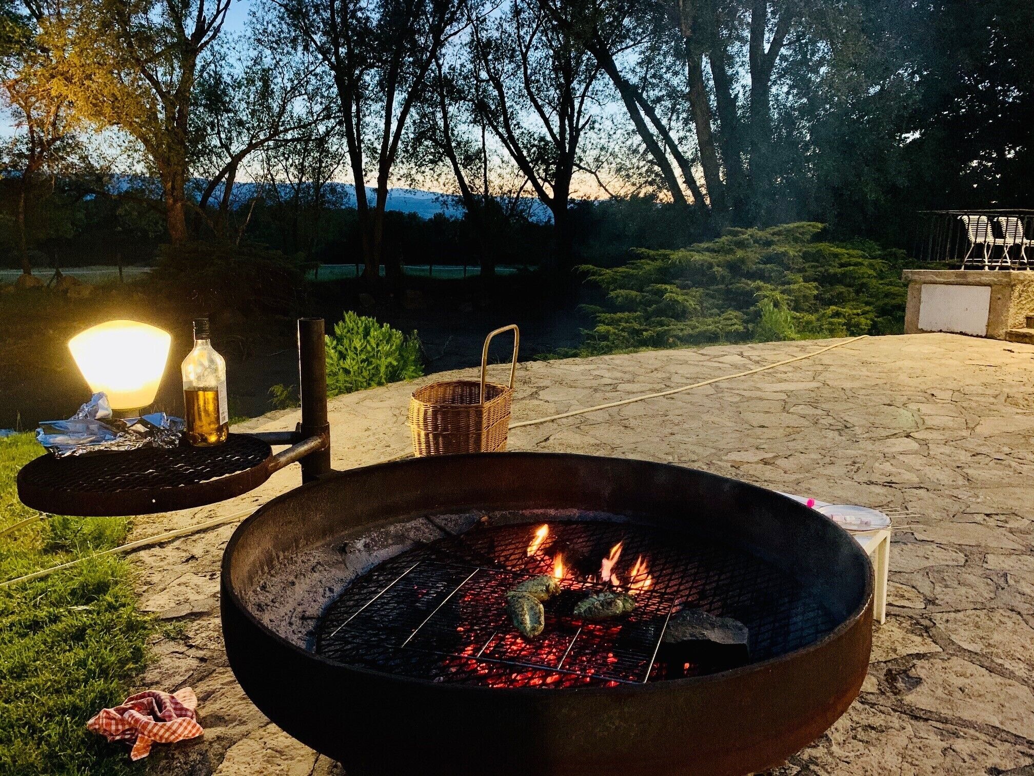 Overnatningsstedets område