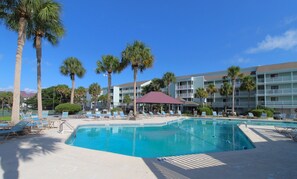 Pool - 2BR/2.5BA Mariners Cay Condo with Intacoastal View (Folly Beach)