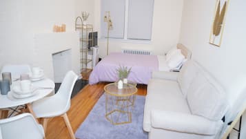 1 soveværelse, strygejern/strygebræt, internetforbindelse, sengetøj