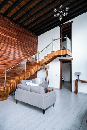 Interior - Beautiful cabin "cacao" 10 minutes from the magical town of Mazamitla. (Río de los Chilares)