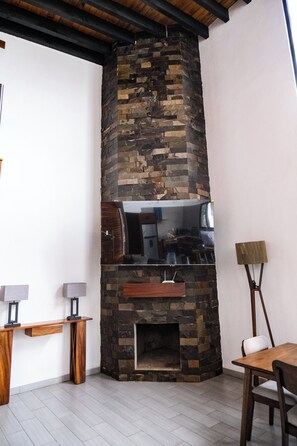 Interior - Beautiful cabin "cacao" 10 minutes from the magical town of Mazamitla. (Río de los Chilares)