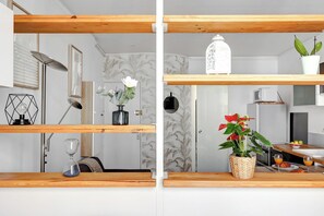 City Apartment, 1 Double Bed with Sofa bed, Non Smoking, City View | Living area - Modern 1BR by Bourse & Montorgueil (Paris)
