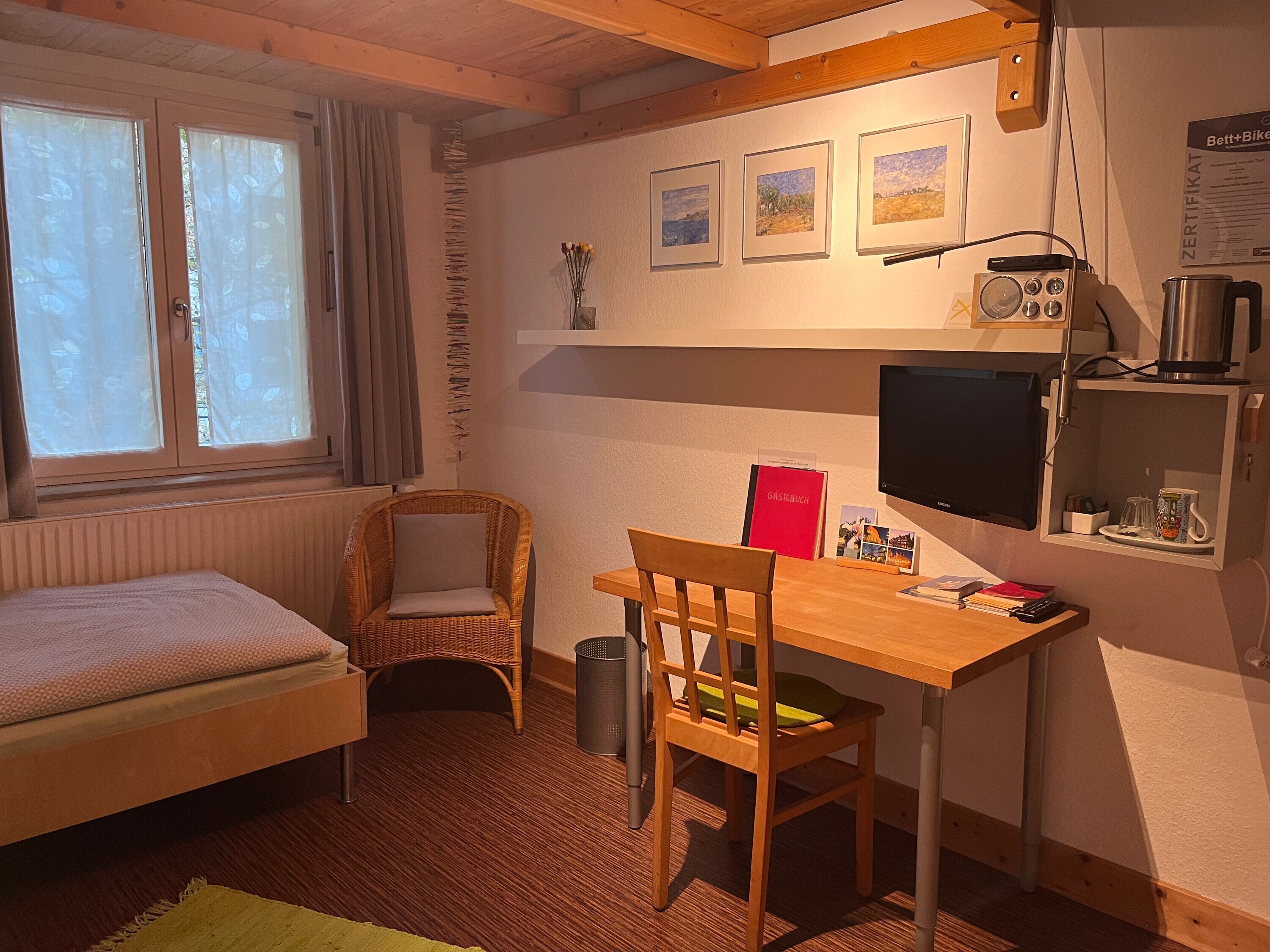 1 chambre, Wi-Fi, draps fournis