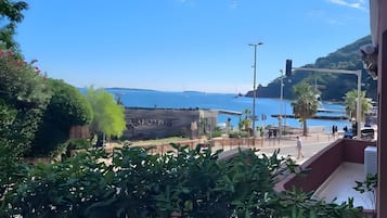 Blick von der Unterkunft