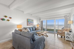 Condo, Multiple Beds (Ocean Club North A103) | Living area - Ocean Club North A103 (New Smyrna Beach)