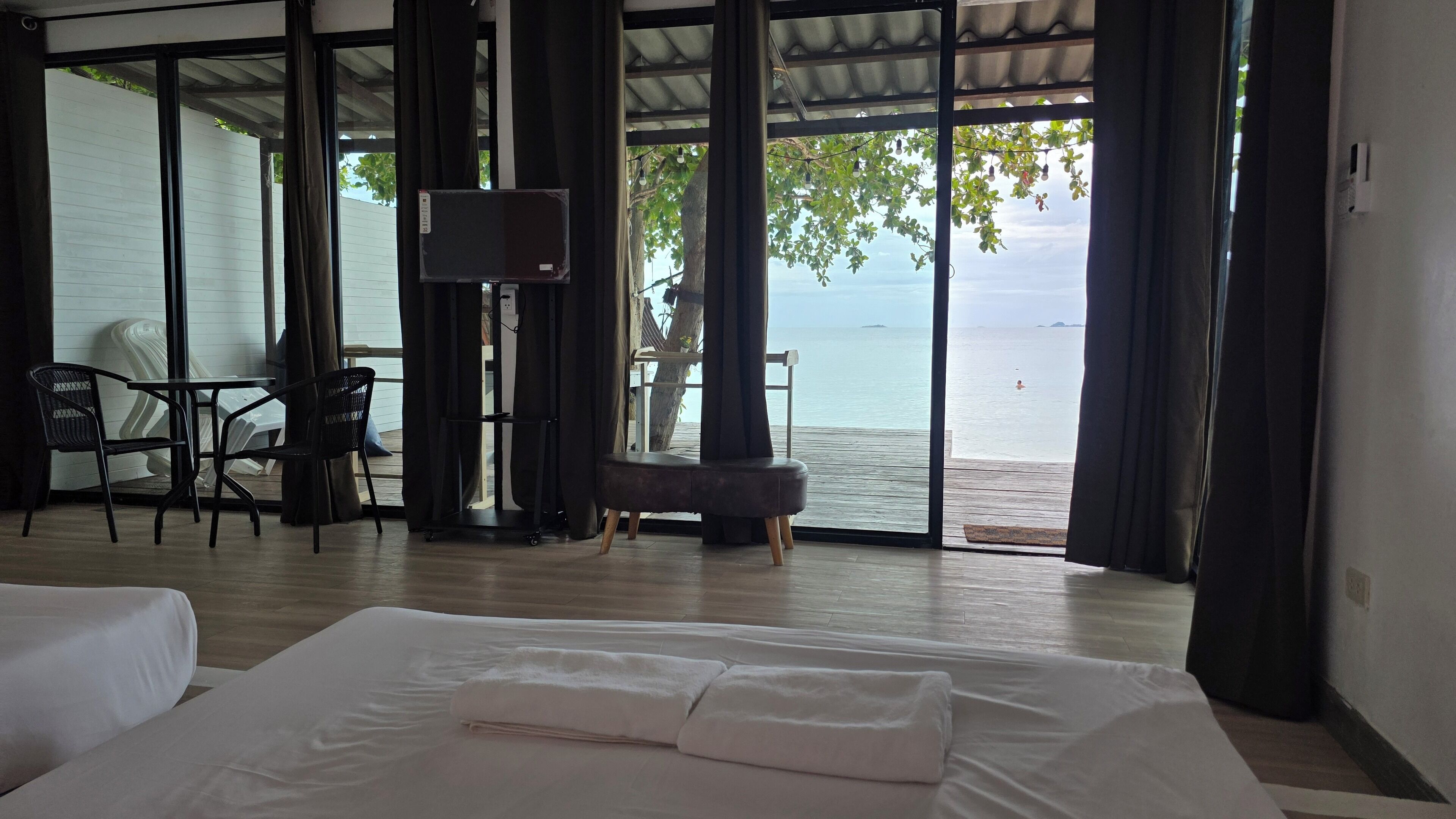 Vista dalla struttura