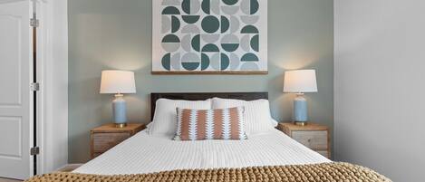 2 chambres, fer et planche à repasser, Wi-Fi gratuit, draps fournis