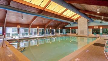 Indoor pool, a heated pool