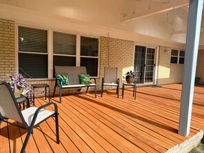 Terrace/patio - Charming 3-Bedroom House near Perdido Key  (Pensacola)