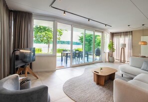 Casa superluxo, sacada, vista para o lago | Wi-Fi de cortesia