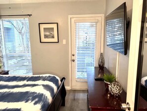 2 bedrooms, iron/ironing board