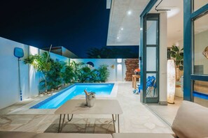Pool - Caribbean Dream Stylish Hideaway with Private Pool (Oranjestad-West)