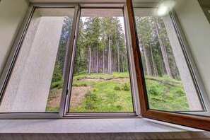 In-room safe, desk, laptop workspace, blackout curtains - The Stream Resort Pamporovo (Smolyan)