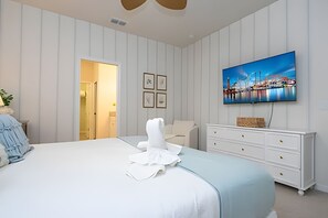 5 makuuhuonetta, silitysrauta/-lauta, Wi-Fi, vuodevaatteet