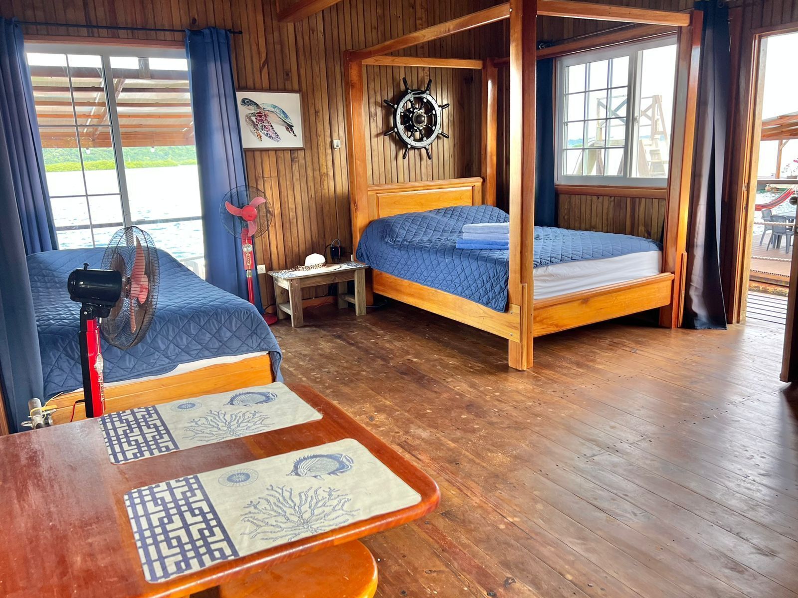 標準獨棟房屋, 夏威夷式陽台, 海景 | 私人廚房 | 大型冰箱