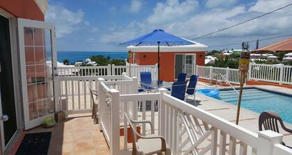 2-bedroom cottage with 2 King beds, Private Pool, Full kitchen and Ocean views