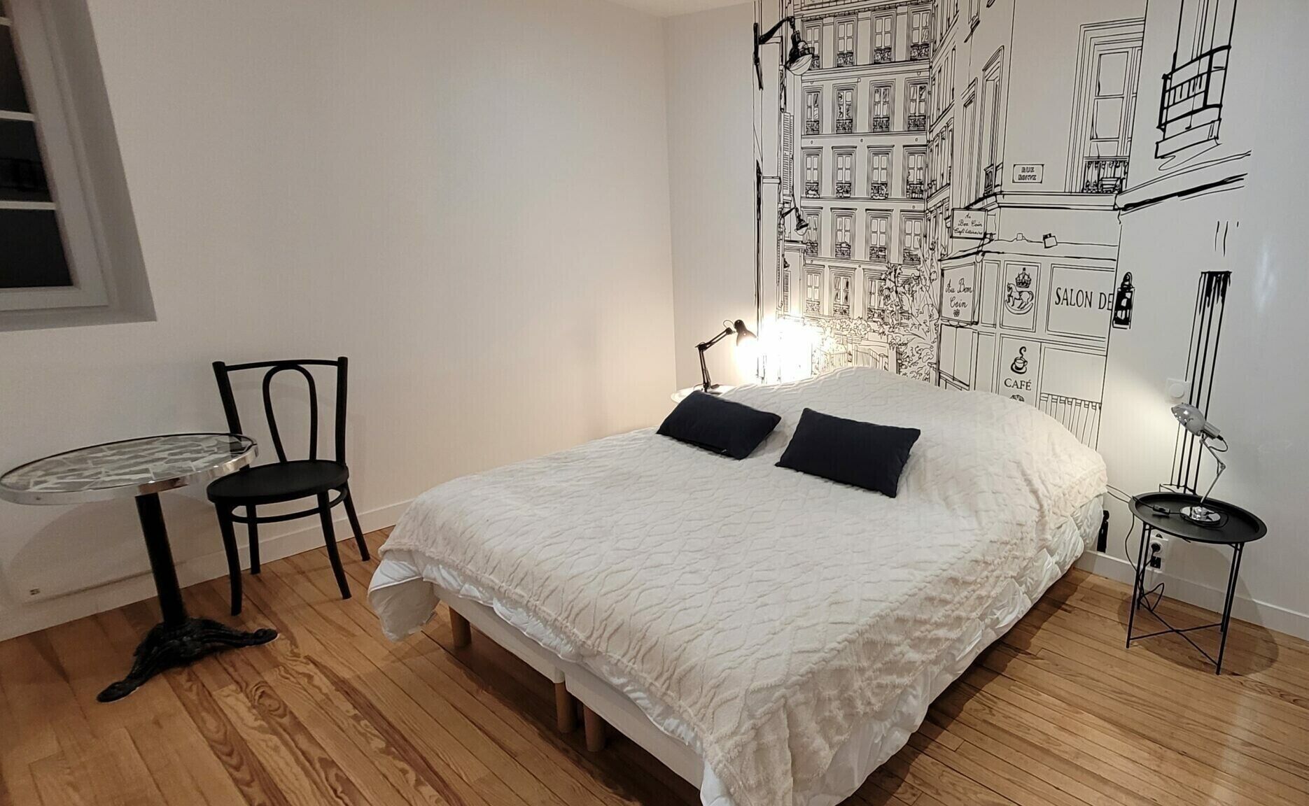 1 chambre, Wi-Fi, draps fournis