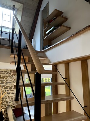 Interior - Ranch Cottage with Private Terrace, Garden, and Wi-Fi in Tirepied, Normandy (Tirepied)