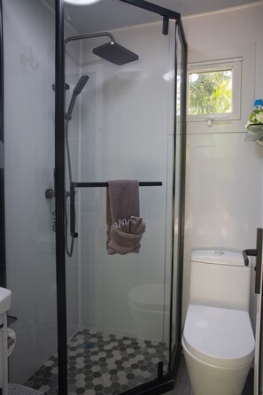 Hair dryer, towels - Coqui Tiny House - Unit 1 (Rincón)