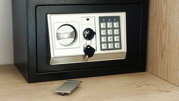 In-room safe, blackout drapes, soundproofing, iron/ironing board