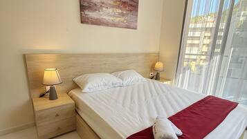 In-room safe, blackout curtains, soundproofing, iron/ironing board