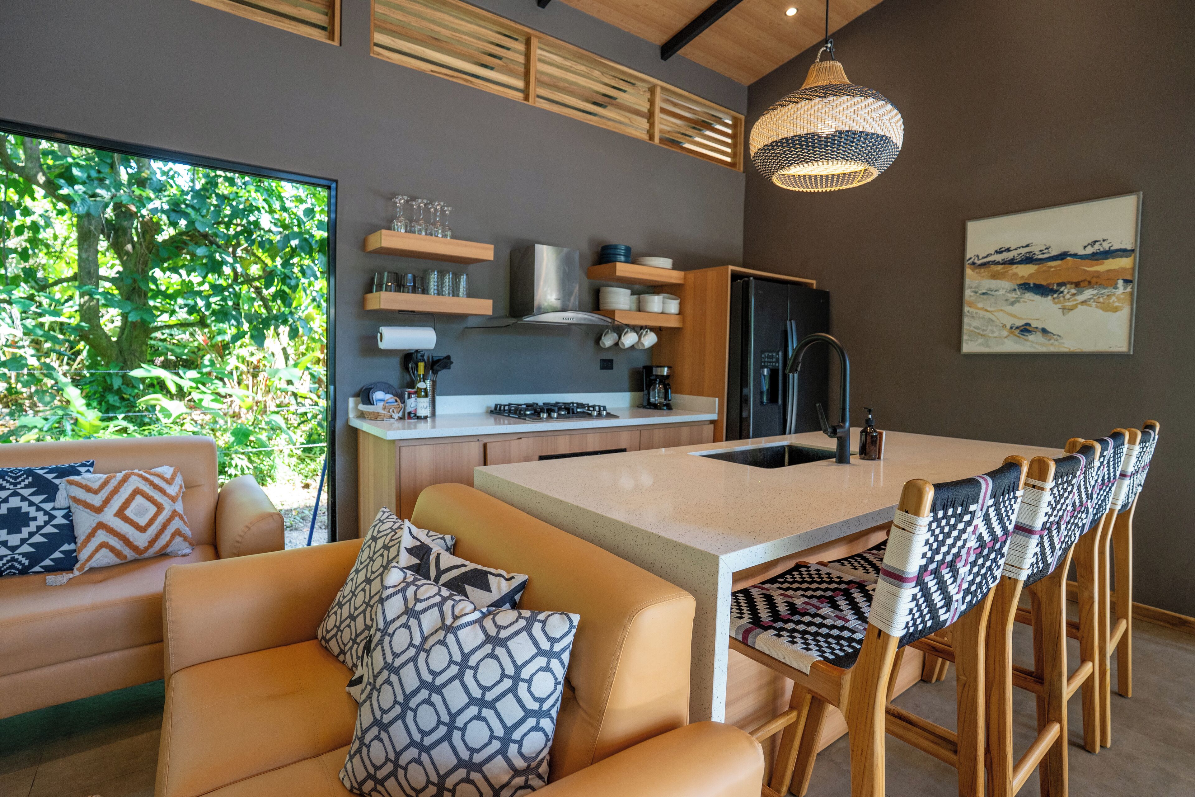 Villa, piscina privada, vistas al jardín | Zona de estar