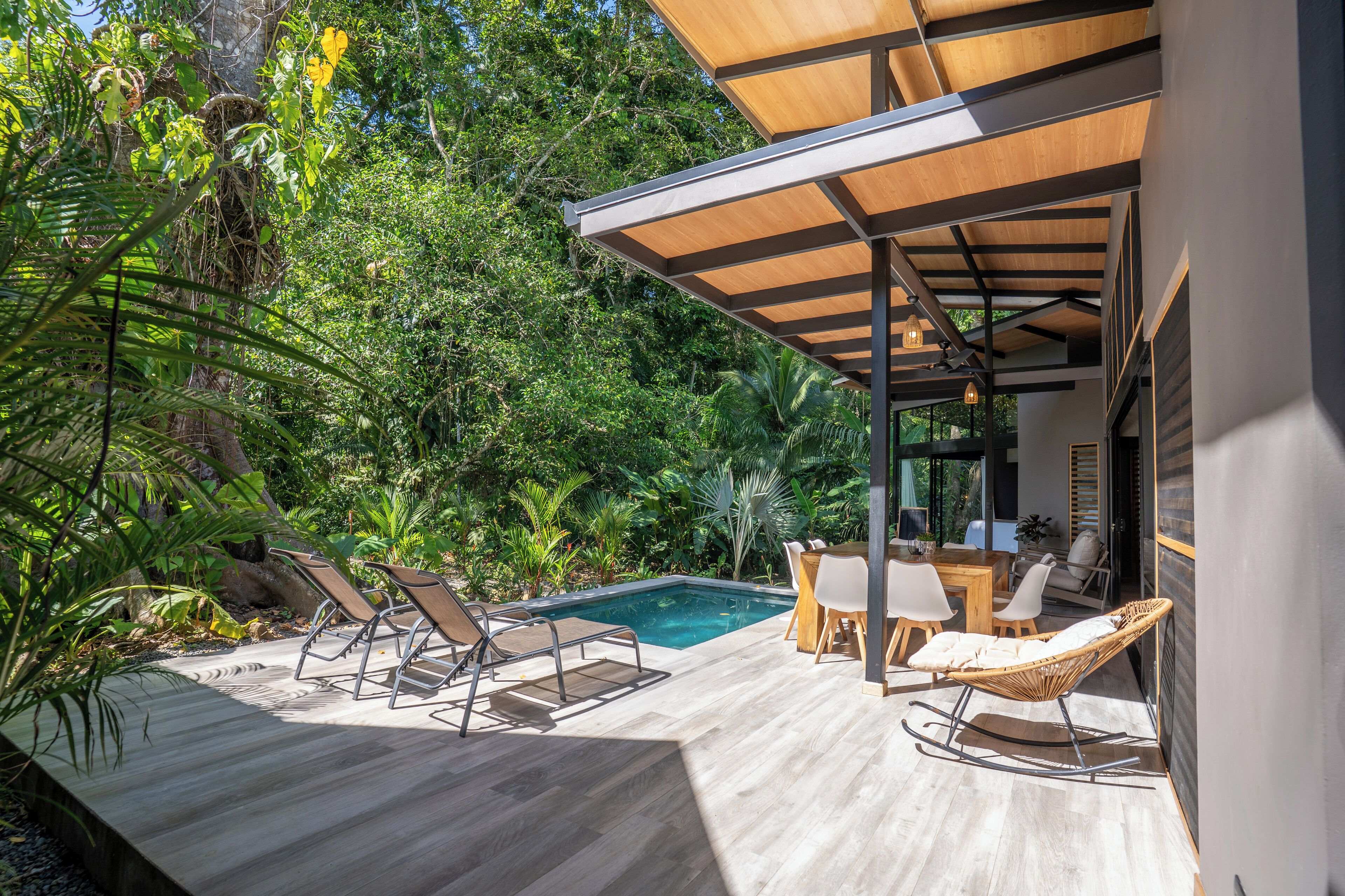 Villa, piscina privada, vistas al jardín | Terraza o patio