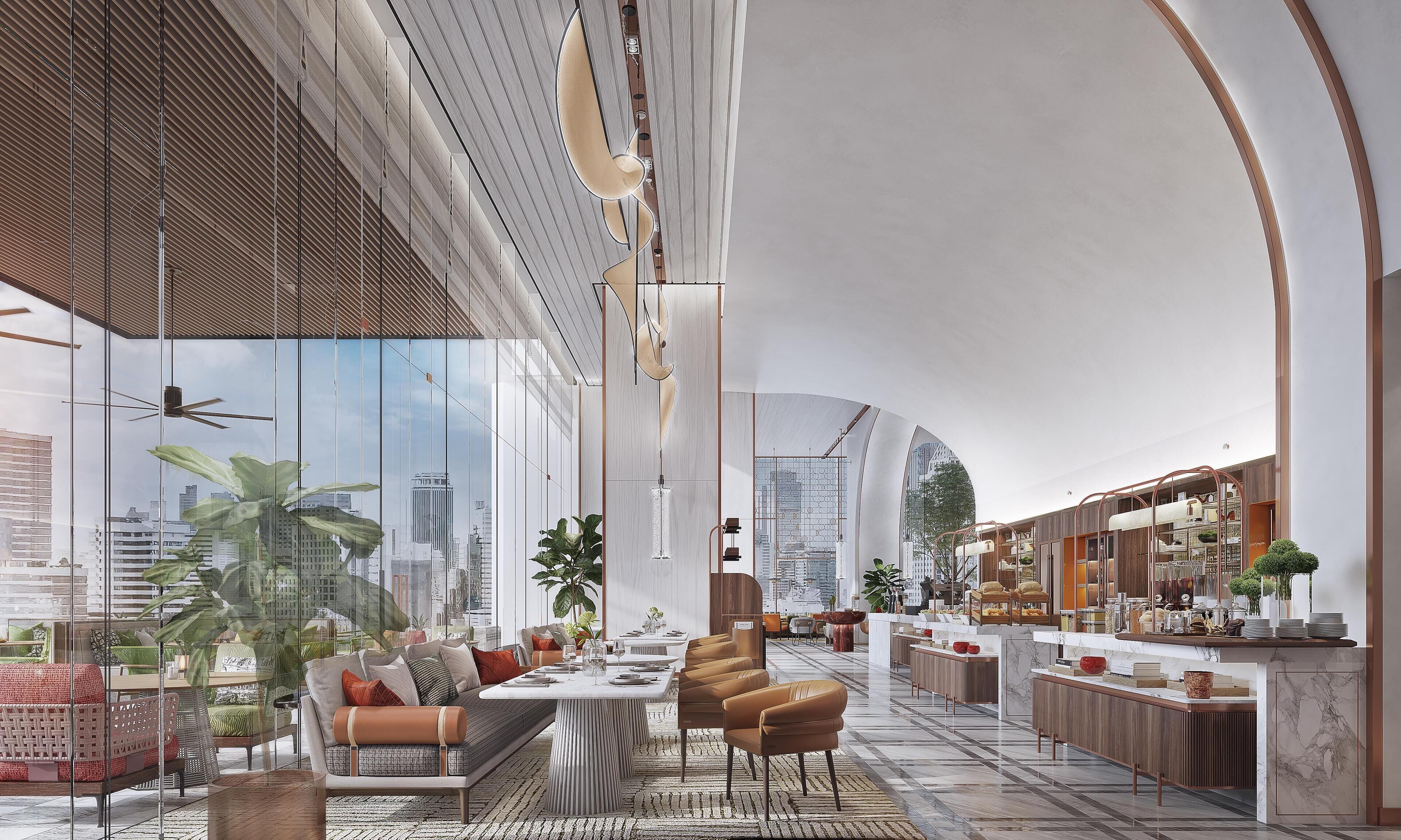 3 restaurants, breakfast, lunch, dinner served; Chinese cuisine