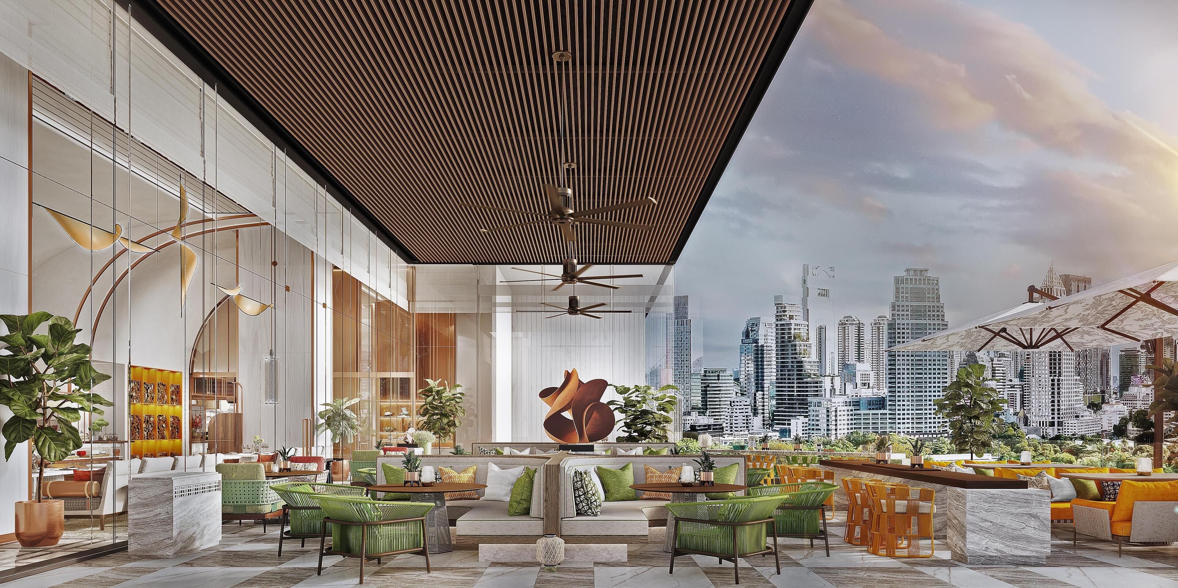 3 nhà hàng, phục vụ bữa sáng, bữa trưa, bữa tối, món Hoa 