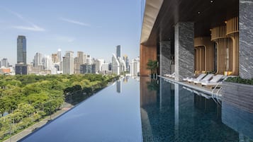 Outdoor pool, free pool cabanas