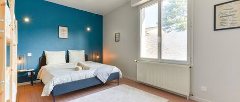 4 soveværelser, strygejern/strygebræt, gratis Wi-Fi, sengetøj