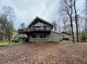 Exterior - Chalet Close to Ski-Snowboard-Tubing with Hot Tub & Game Room (Blakeslee)