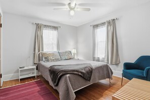 3 chambres, fer et planche Ă repasser, Wi-Fi, literie fournie