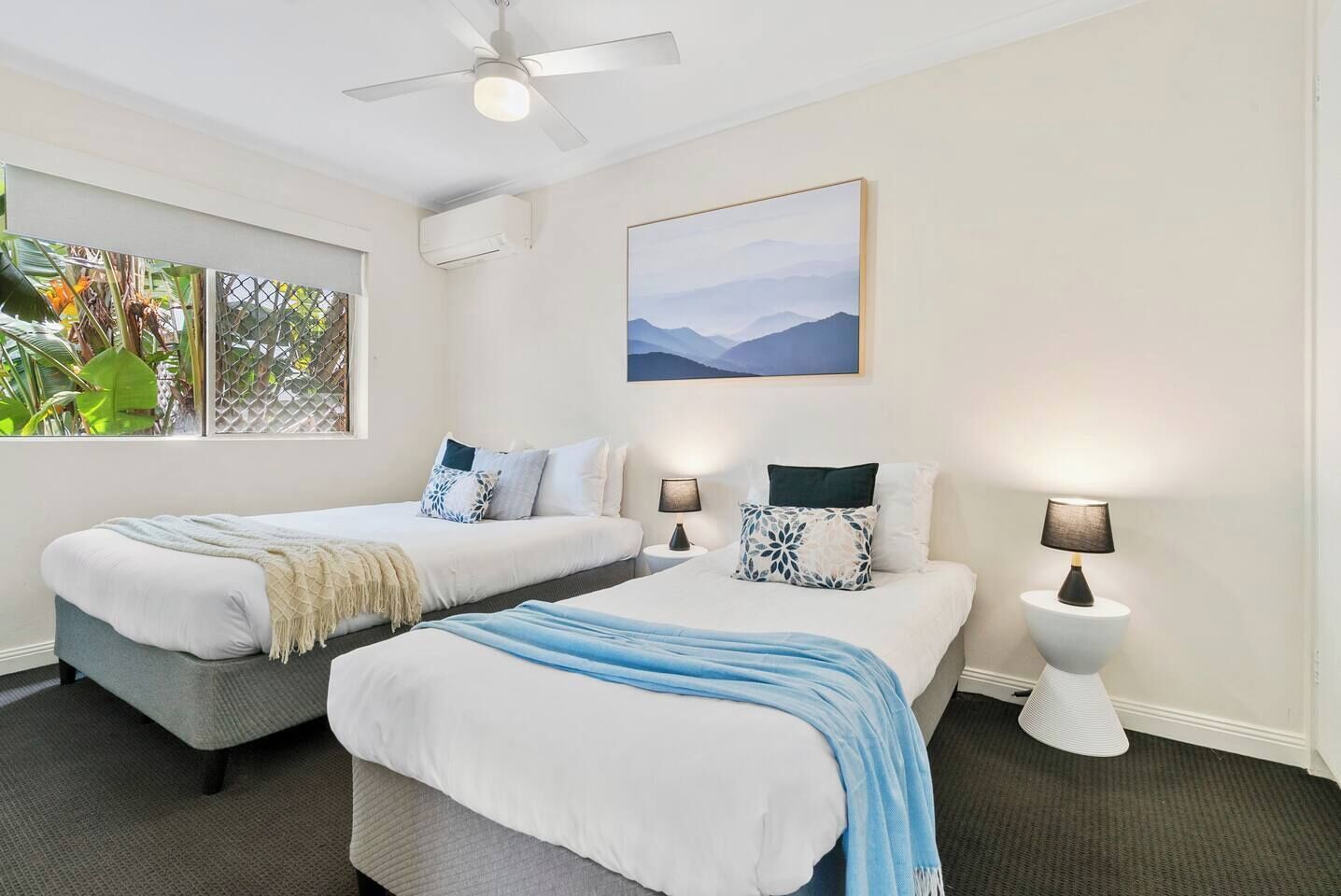 2 bedrooms, iron/ironing board, travel cot, WiFi