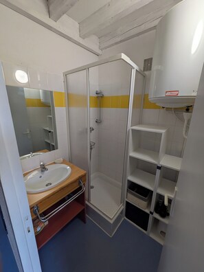 Shower, hair dryer, towels, toilet paper - 6-person mountain apartment with mezzanine: the ARRECATTE refuge (Bielle)