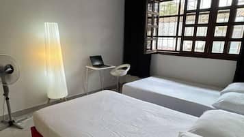 Blackout curtains, iron/ironing board, free WiFi