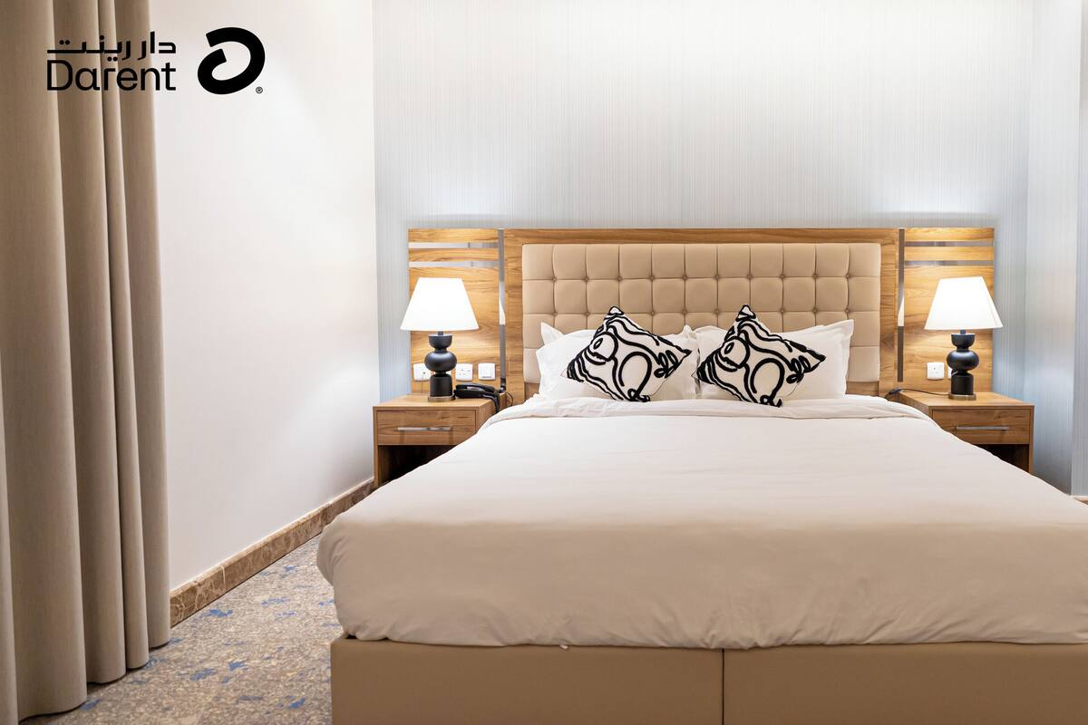 Habitación superior | Caja fuerte, escritorio, espacio para trabajar con un portátil